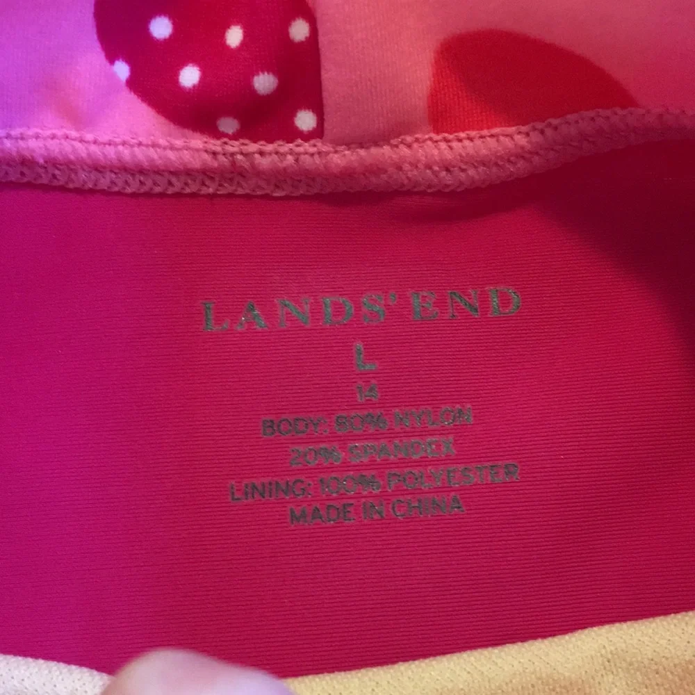 NWT Lands’ End UV protection swim shirt